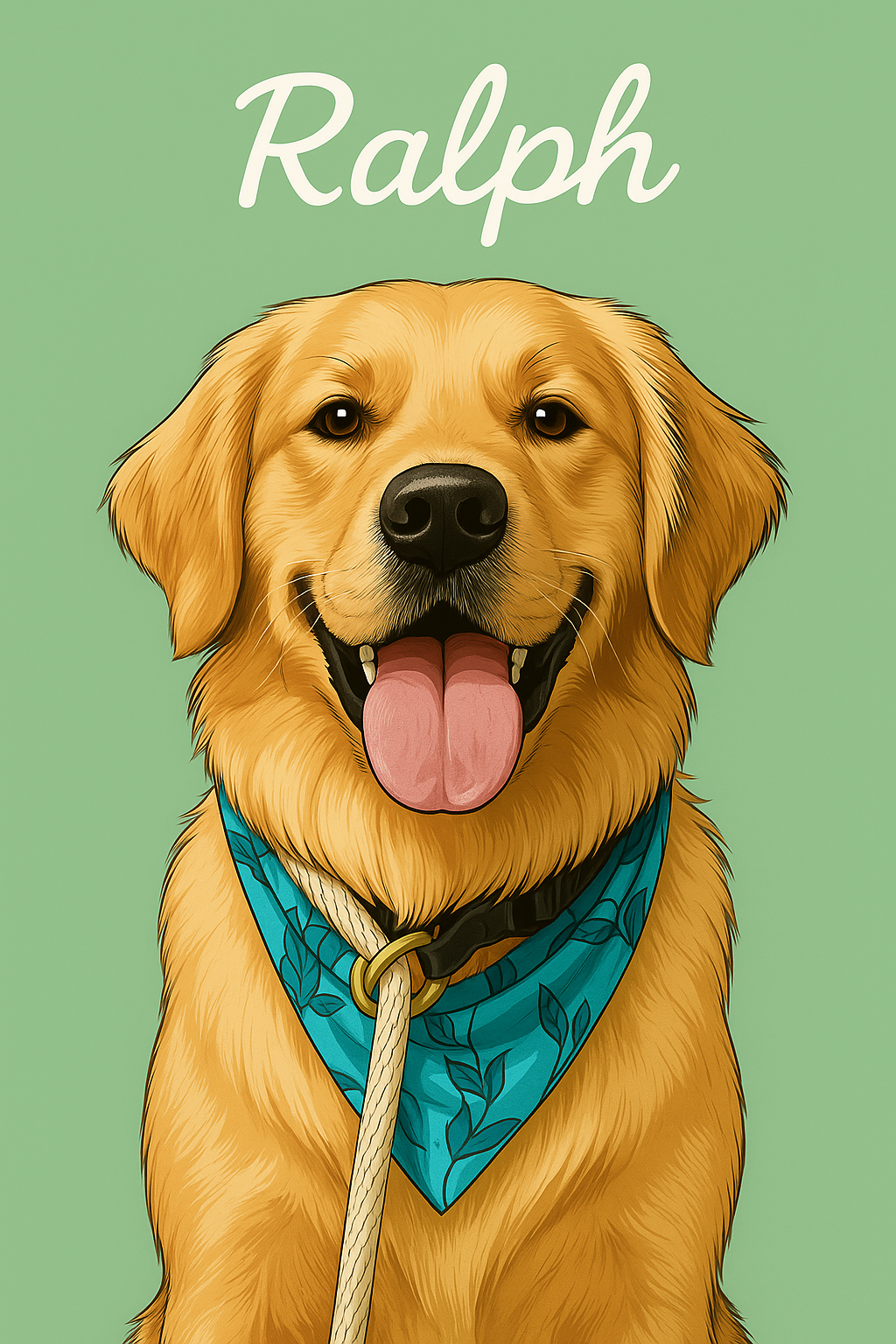 Classic Pet Portrait